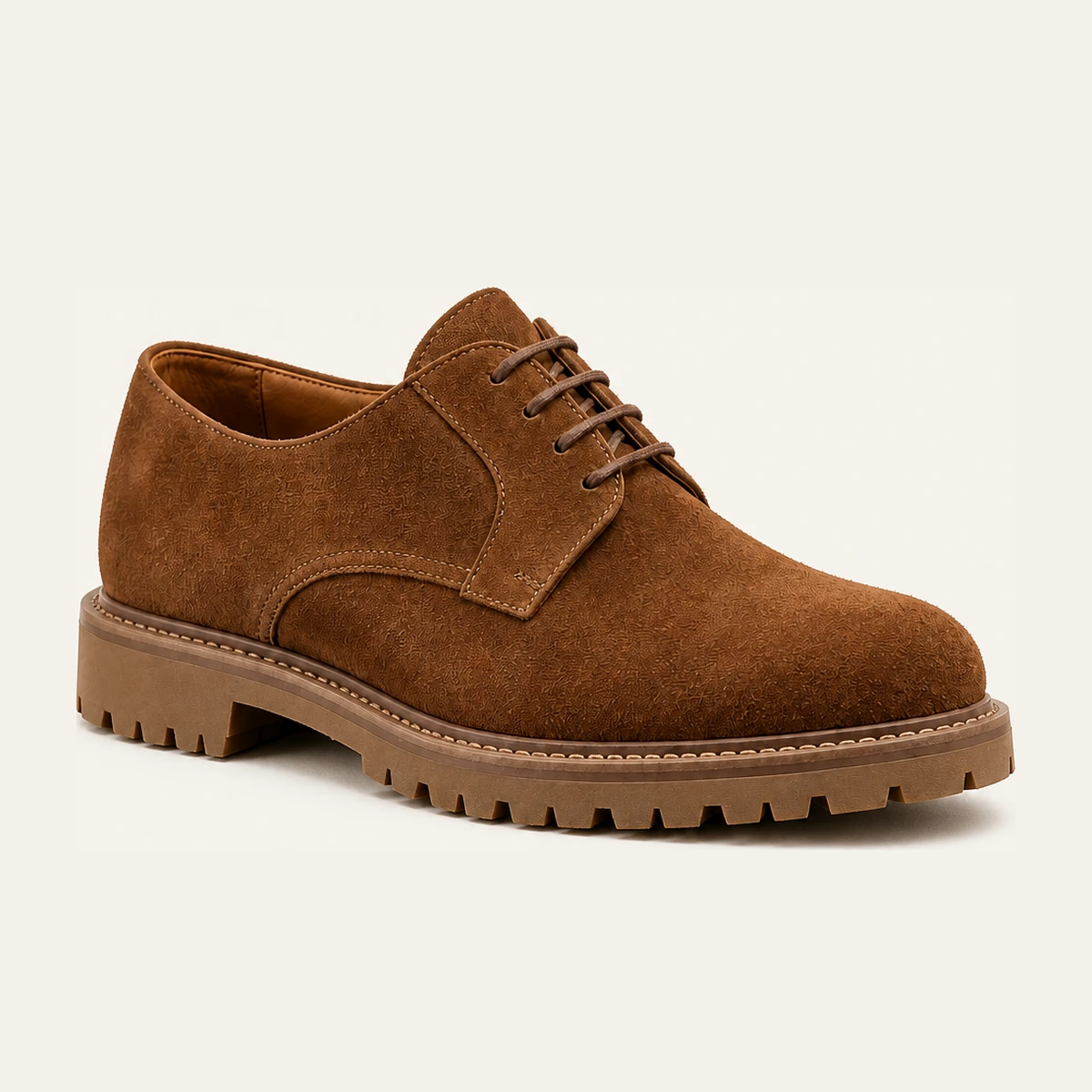 Derby Brown Suede