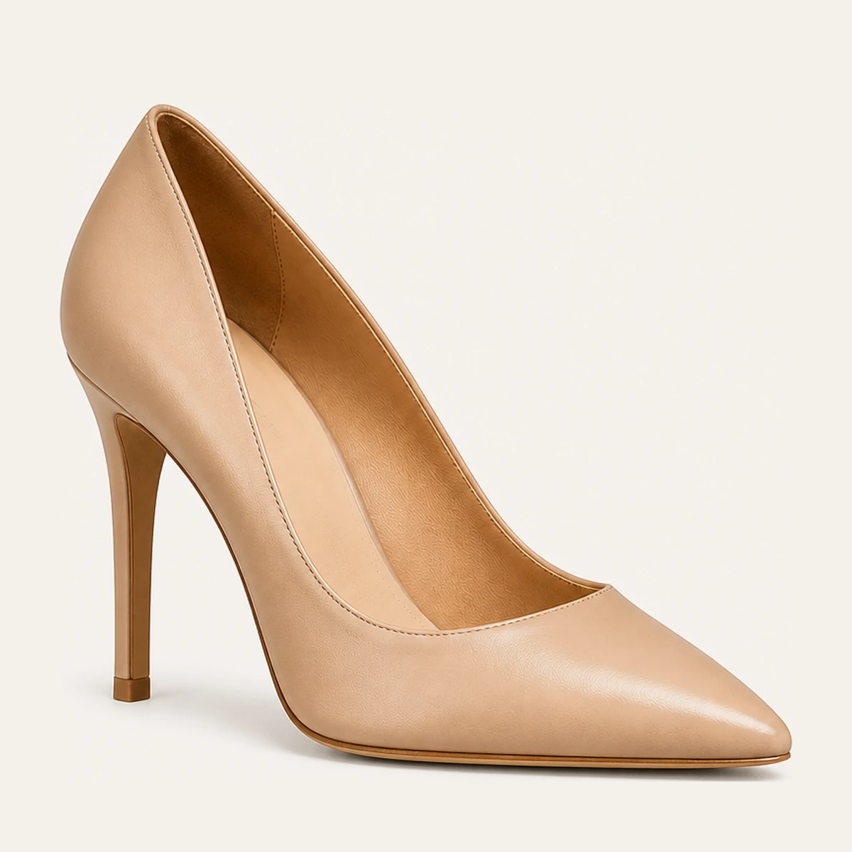 Heel Nude Leather