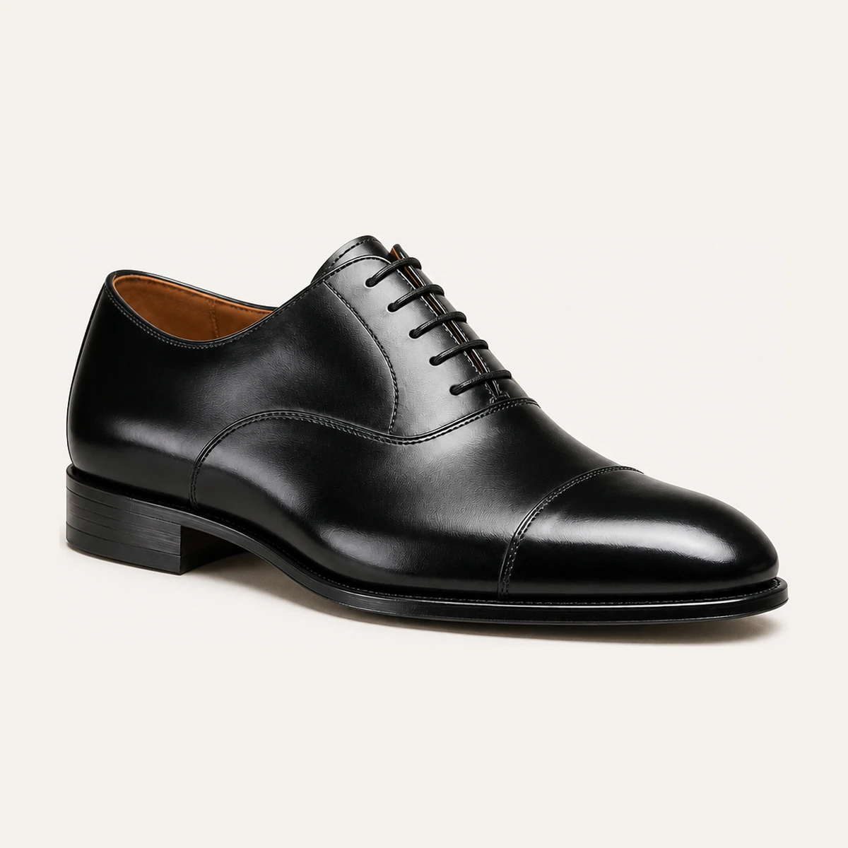 Oxford Black Captoe