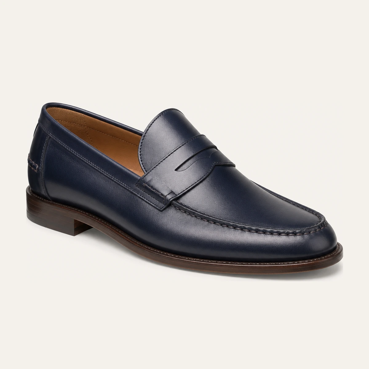 Penny Loafer Navy — Главный ракурс