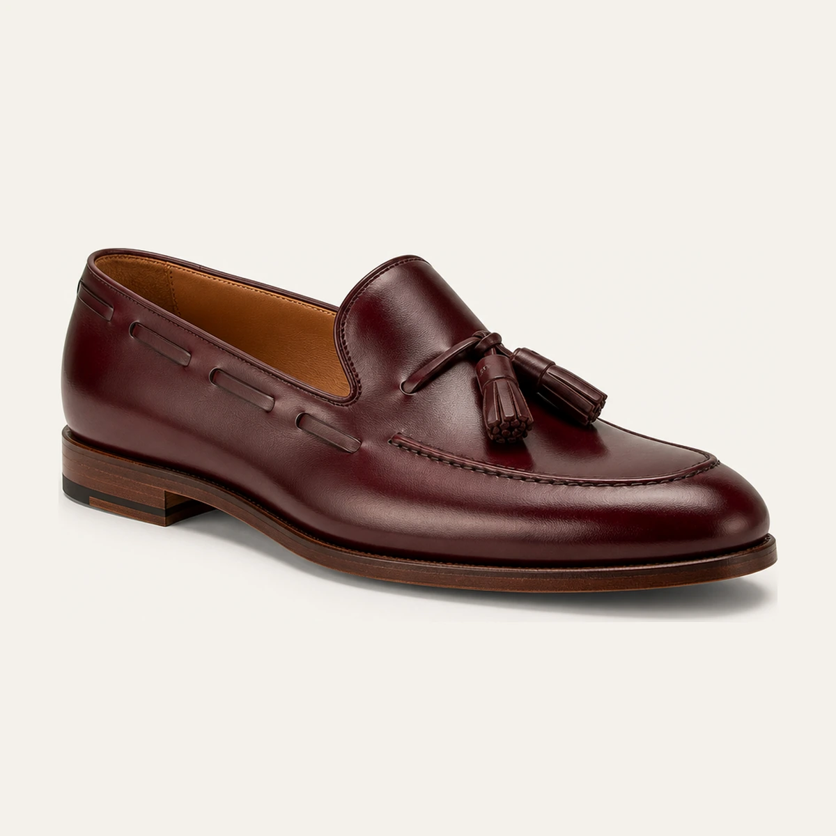 Tassel Loafer Burgundy — Главный ракурс